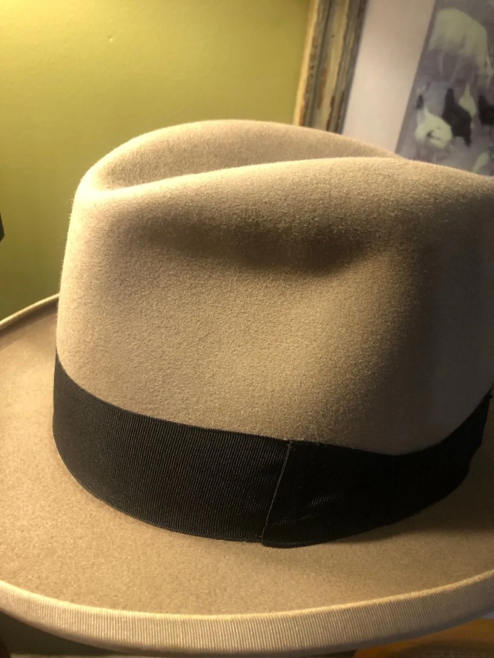 Vtg. Borsalino Homburg 7 3/8